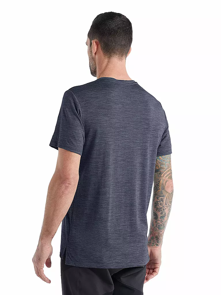 ICEBREAKER | Herren Funktionsshirt Sphere II Merino | blau