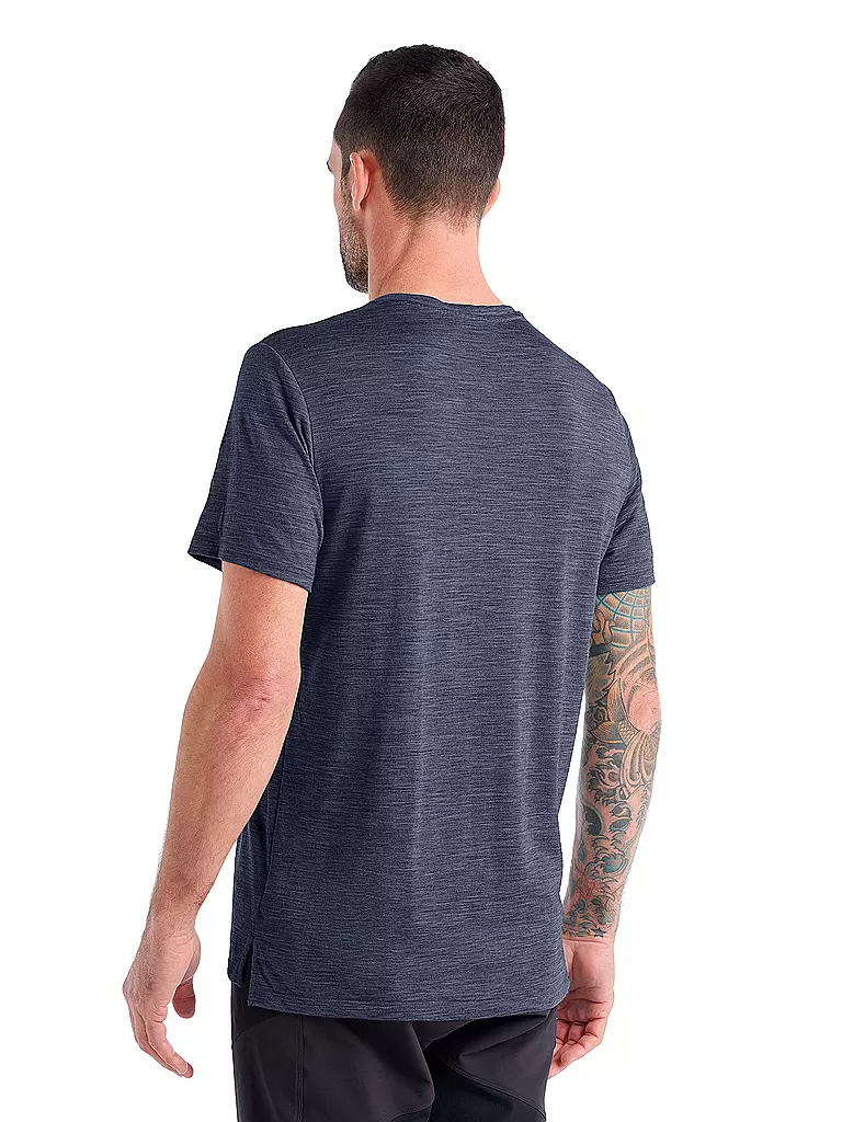 ICEBREAKER | Herren Funktionsshirt Sphere II Merino | dunkelblau