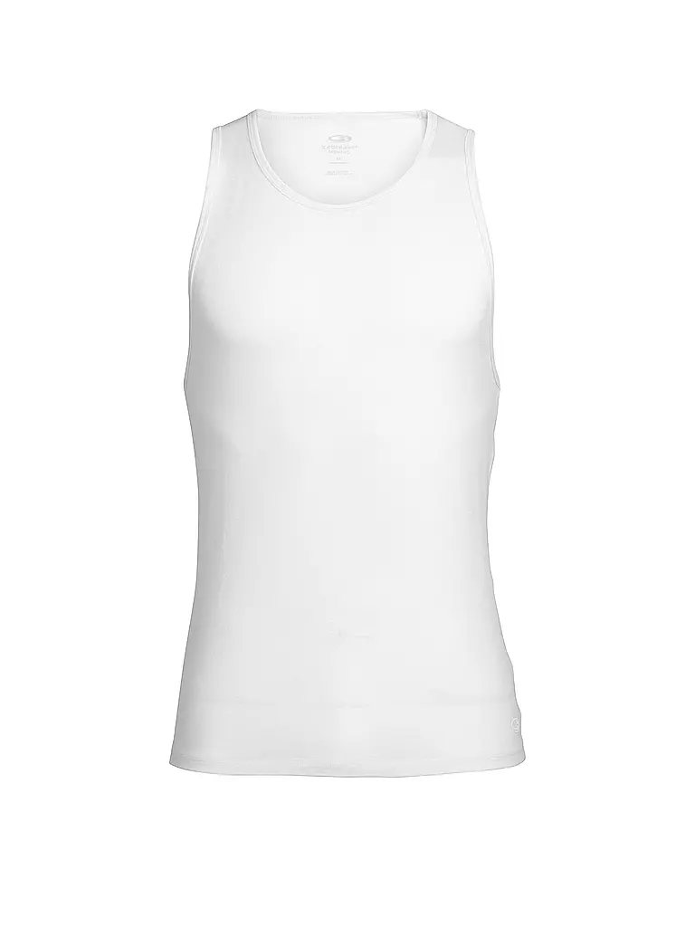 ICEBREAKER | Herren Tanktop Anatomica | weiss