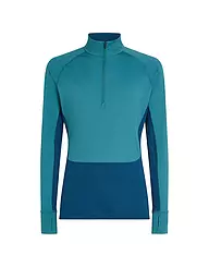 ICEBREAKER | Herren Unterzieh Zipshirt 200 Merino ZoneKnit | petrol