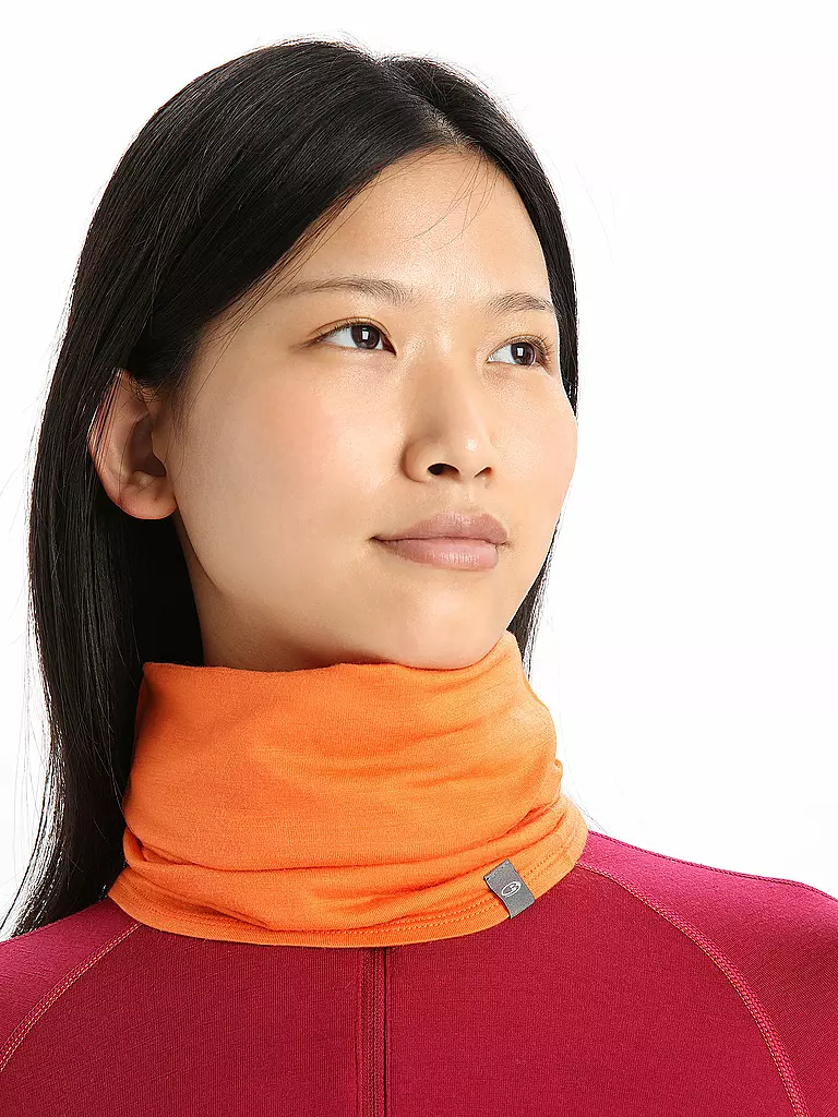 ICEBREAKER | Neckgaiter Merino Flexi Chute | orange