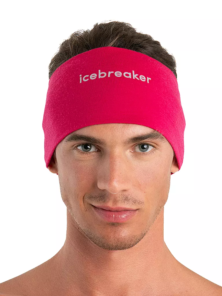 ICEBREAKER | Stirnband Merino 200 Oasis | schwarz