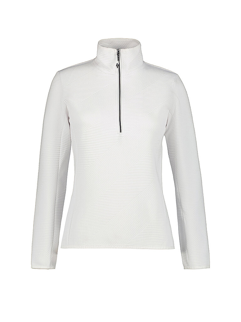 Damen Unterzieh Zipshirt Evansdale weiss S W