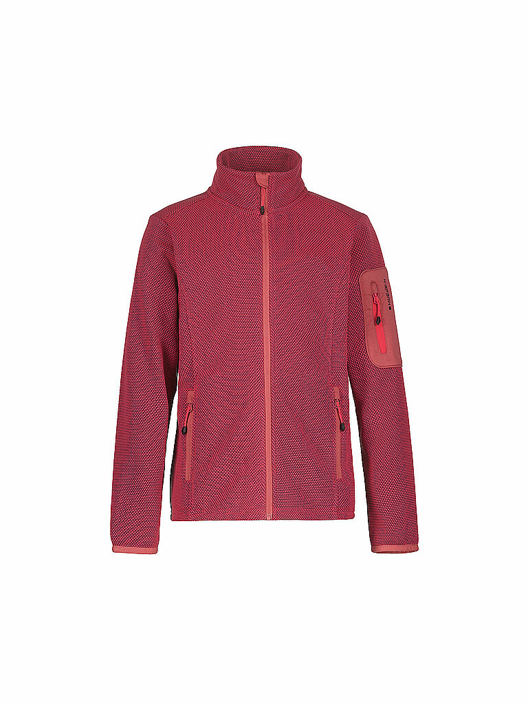 icepeak Fleecejacke Kemnath Oversized Rot
