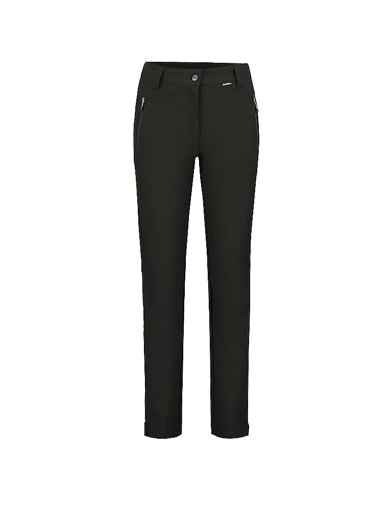 icepeak Wanderhose Normal Fit Softshell Schwarz
