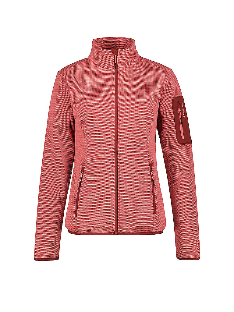 icepeak Fleecejacke Midlayer Fleece Koralle