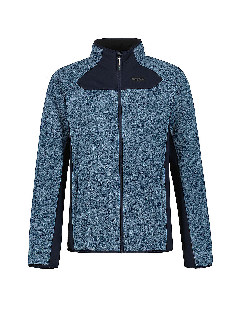 icepeak Fleecejacke Midlayer Raglan Sleeves Petrol