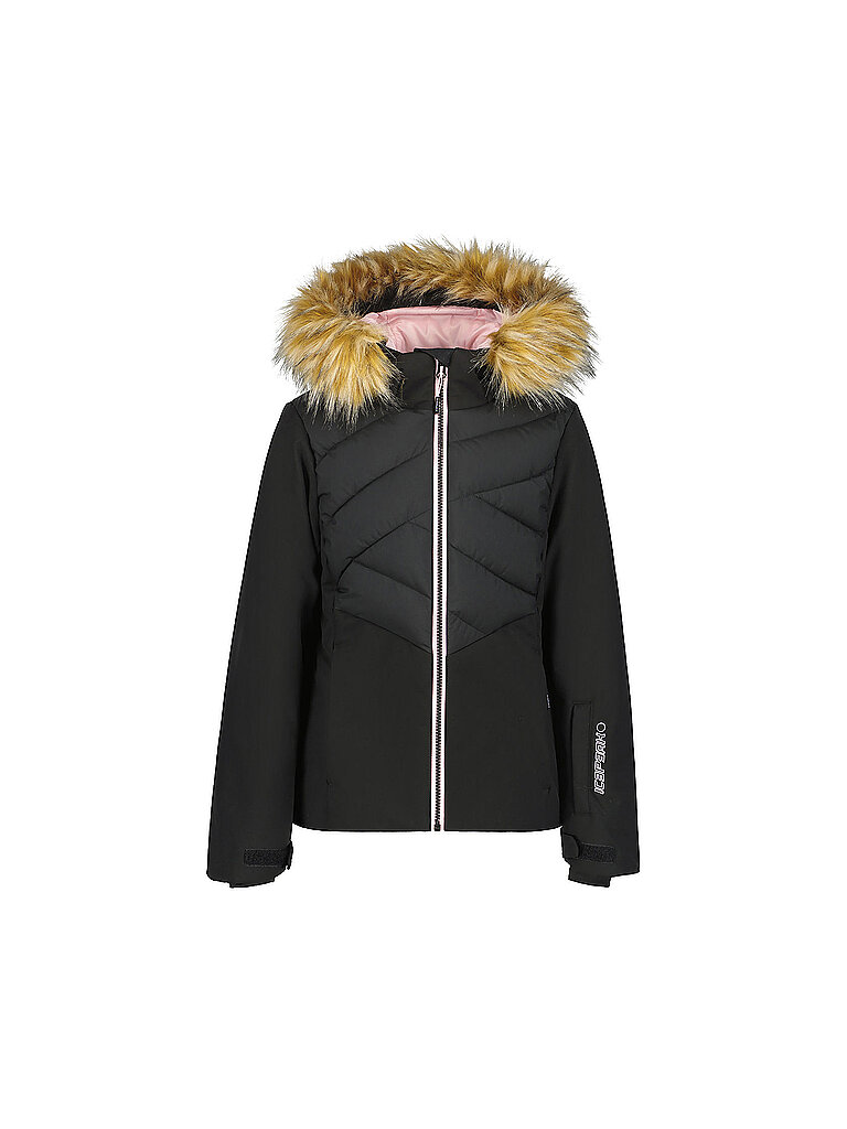 Mädchen Skijacke Laval Jr schwarz 128 B