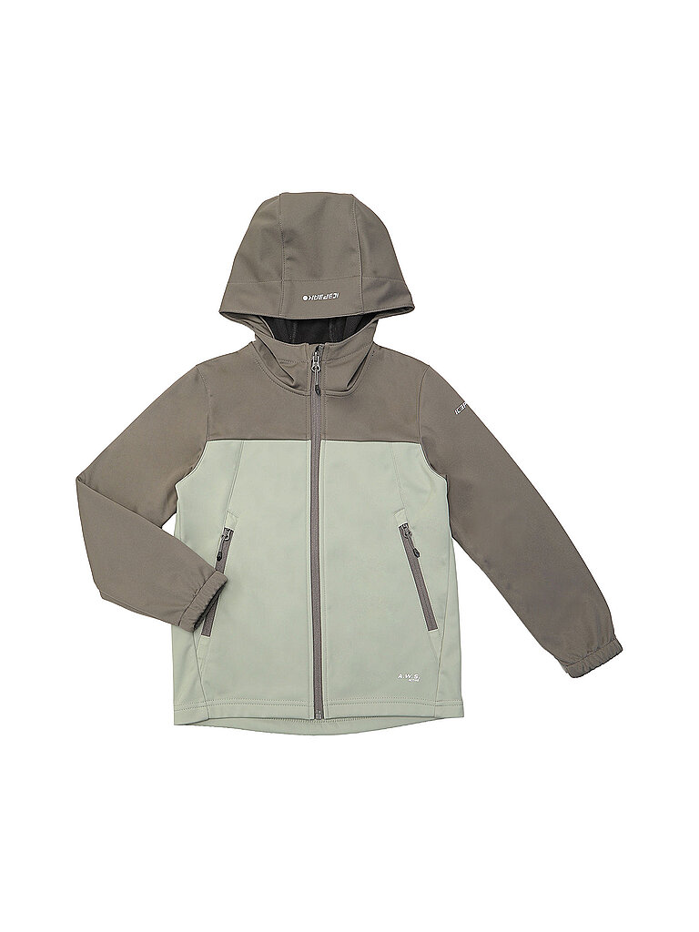 icepeak Hoodie Wind- und Wasserabweisend Polyester Beige