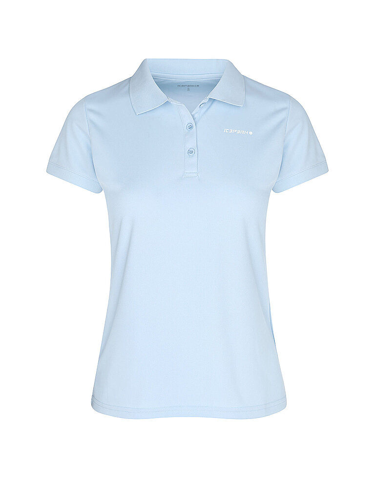 icepeak Funktionspolo Bayard Schnell-Trocknend Polyester Hellblau