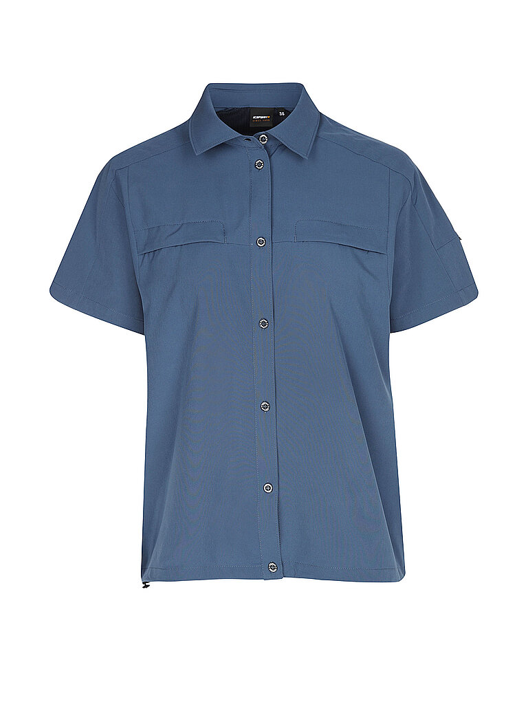 icepeak Bluse Boyden Casual Pocket Zipper Dunkelblau