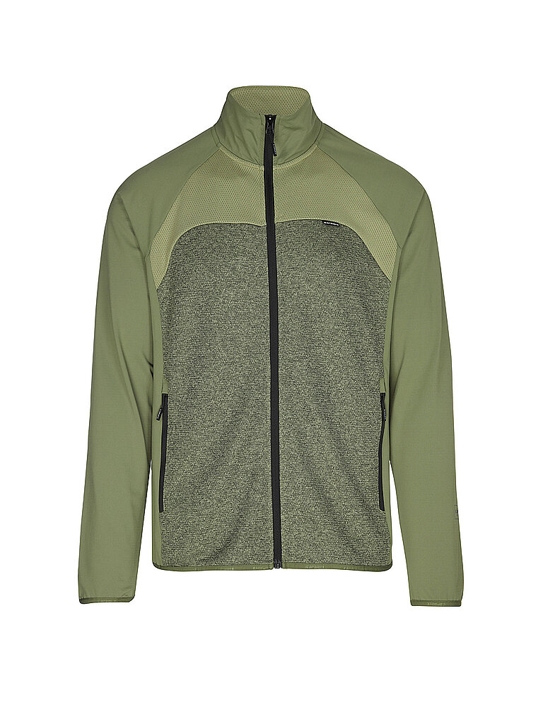 icepeak Fleecejacke Slim Fit Hoodie Thermal Olive