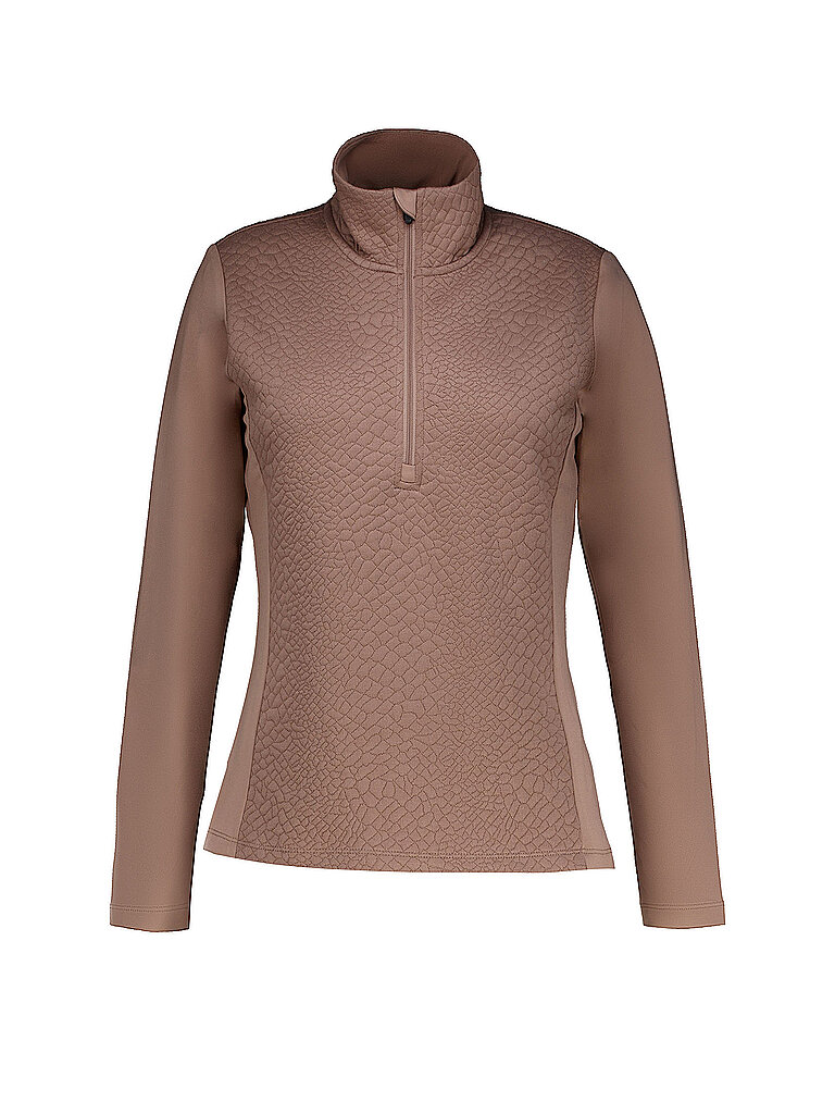 ICEPEAK Damen Unterzieh Zipshirt Evansdale camel | L
