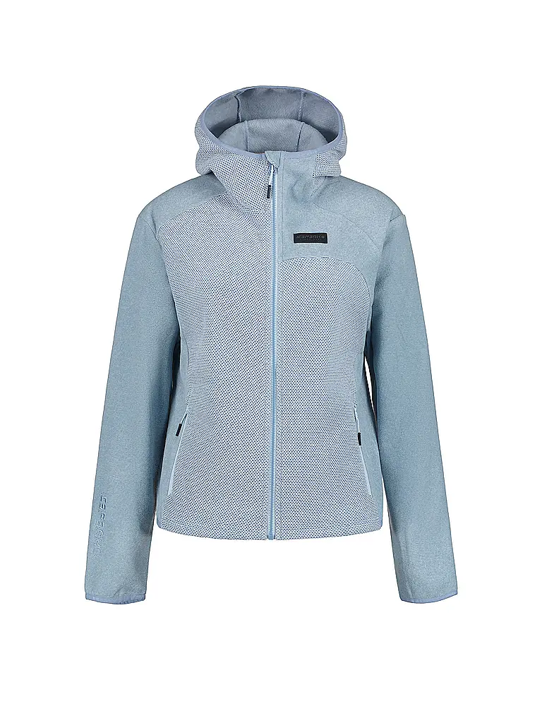 ICEPEAK | Damen Fleecejacke Bradgate Hoodie | hellblau