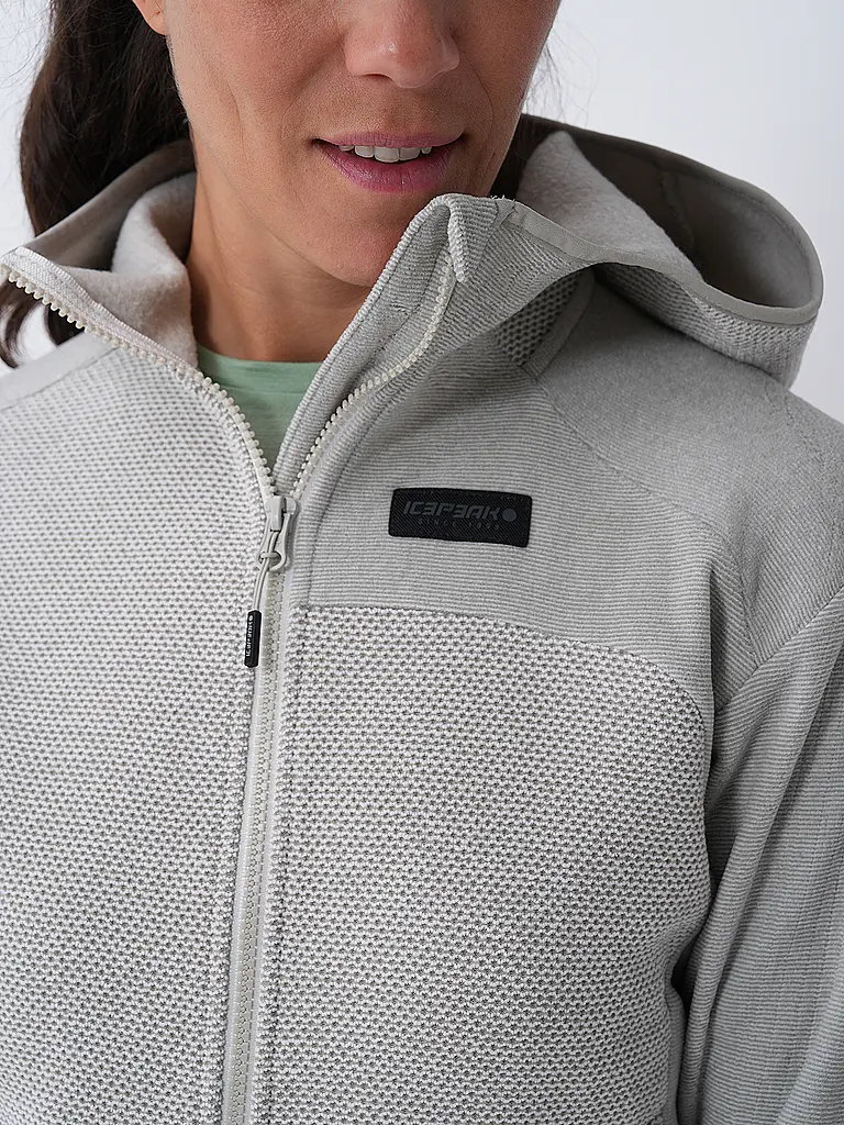 ICEPEAK | Damen Fleecejacke Bradgate Hoodie | 