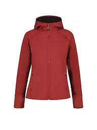 ICEPEAK | Damen Fleecejacke Dahlen Hoodie | dunkelrot