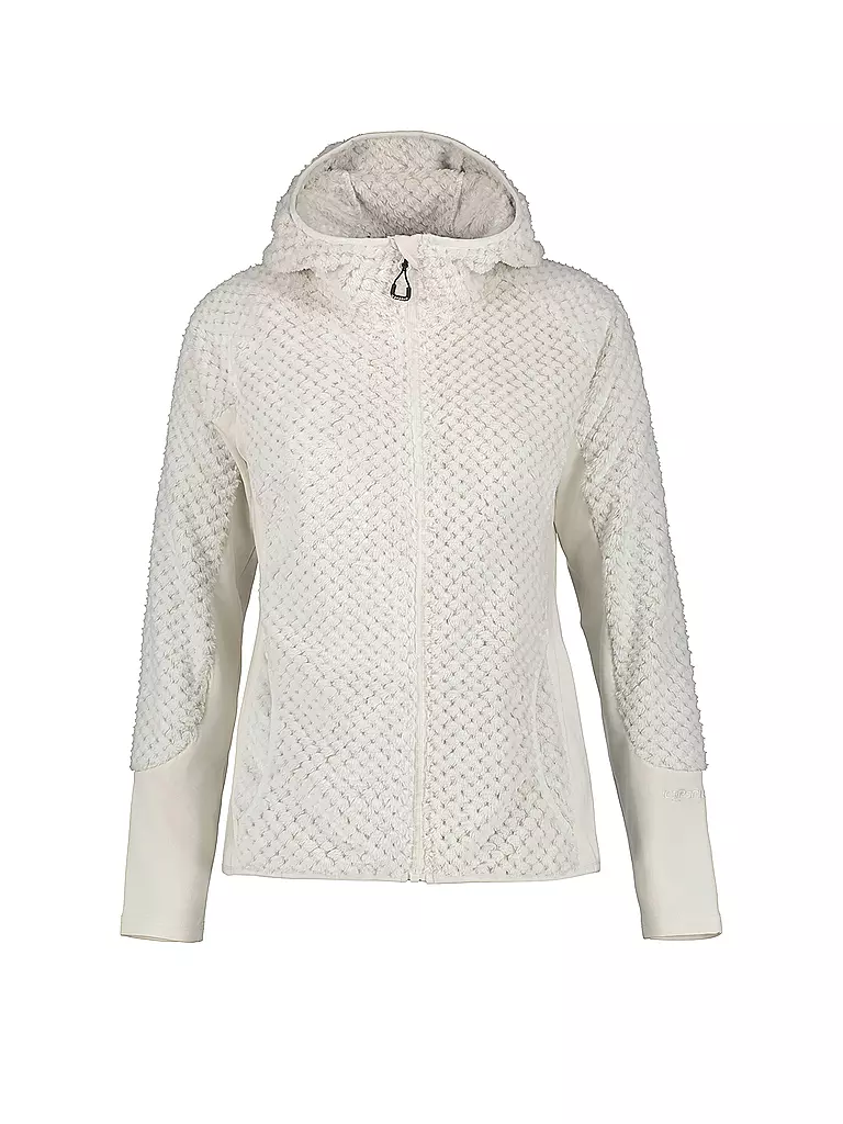 ICEPEAK | Damen Fleecejacke Daisetta Hoodie | weiss