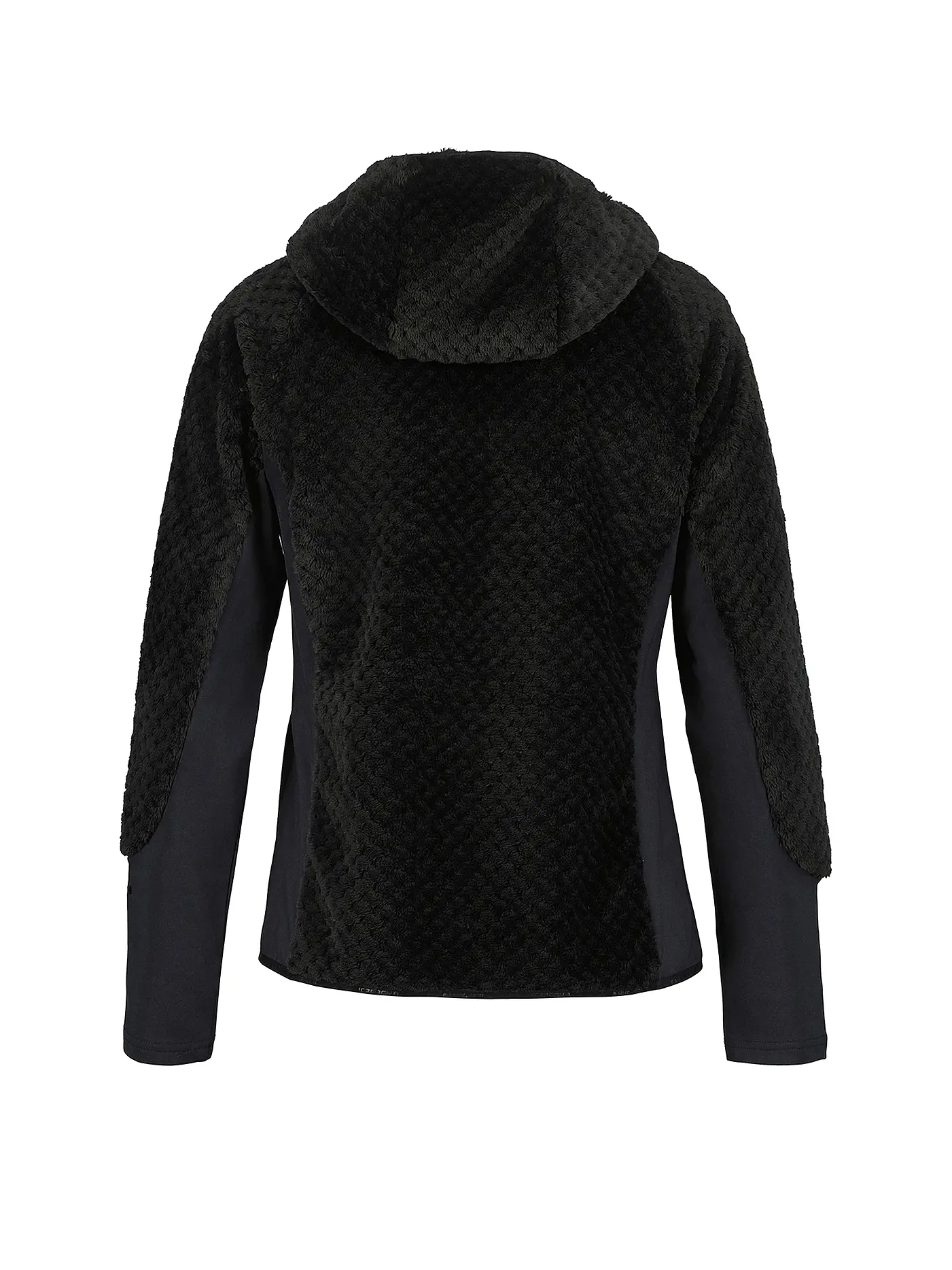 ICEPEAK | Damen Fleecejacke Daisetta Hoodie | schwarz