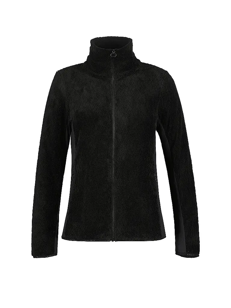 ICEPEAK | Damen Fleecejacke Ellaville | Schwarz