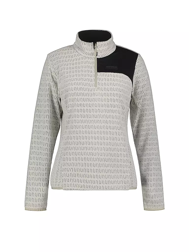 ICEPEAK | Damen Funktions Zipshirt Brakel | hellgrau