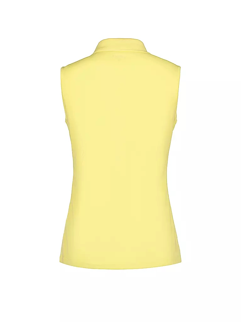 ICEPEAK | Damen Funktionspolo Tank Bazine | gelb