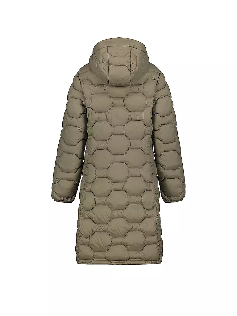 ICEPEAK | Damen Iso Wintermantel Hoodie | olive
