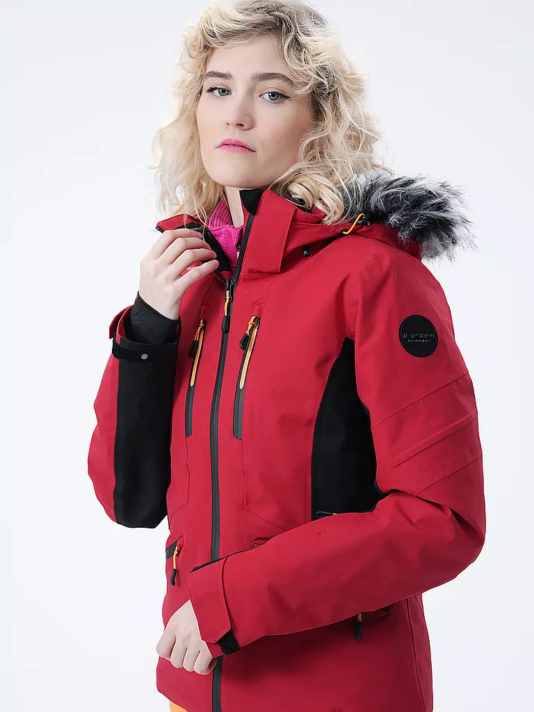 ICEPEAK | Damen Skijacke Fayette | rot