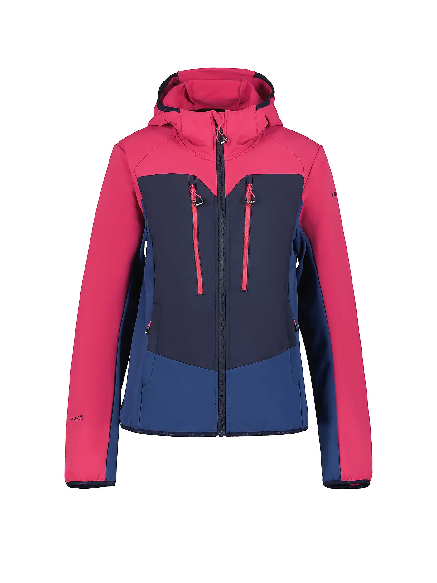 ICEPEAK | Damen Touren Softshelljacke Dwight Hoodie | dunkelblau