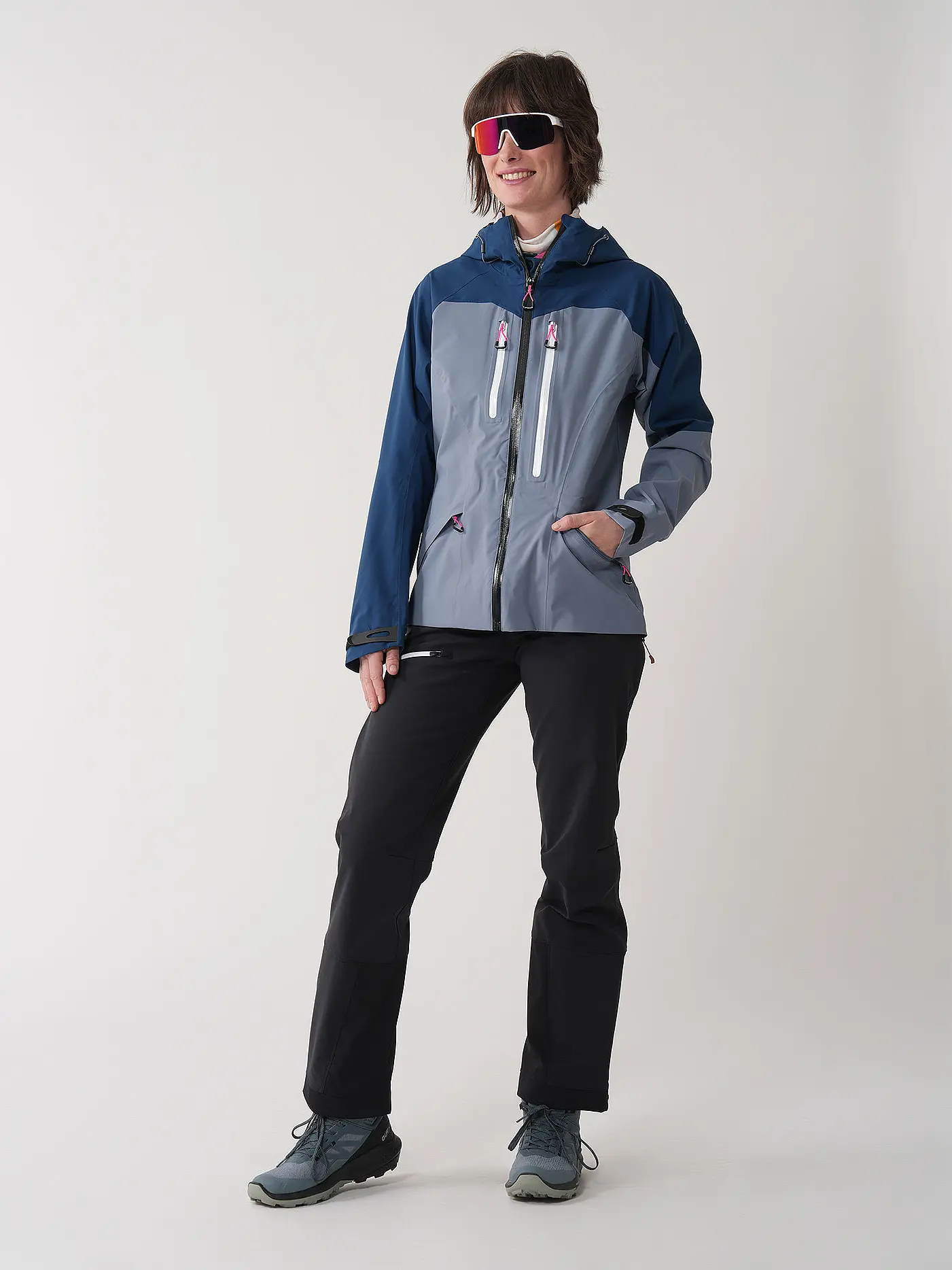 ICEPEAK | Damen Tourenjacke Datteln Hoodie | hellblau