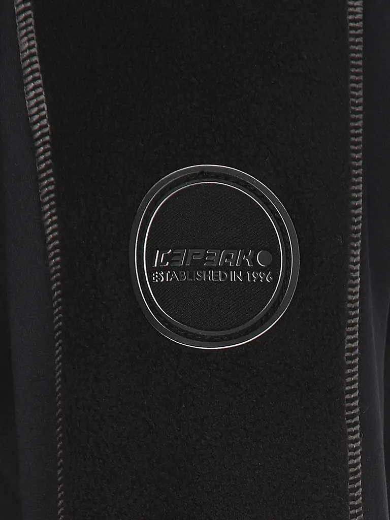 ICEPEAK | Damen Unterzieh Fleecejacke Fairway | Schwarz
