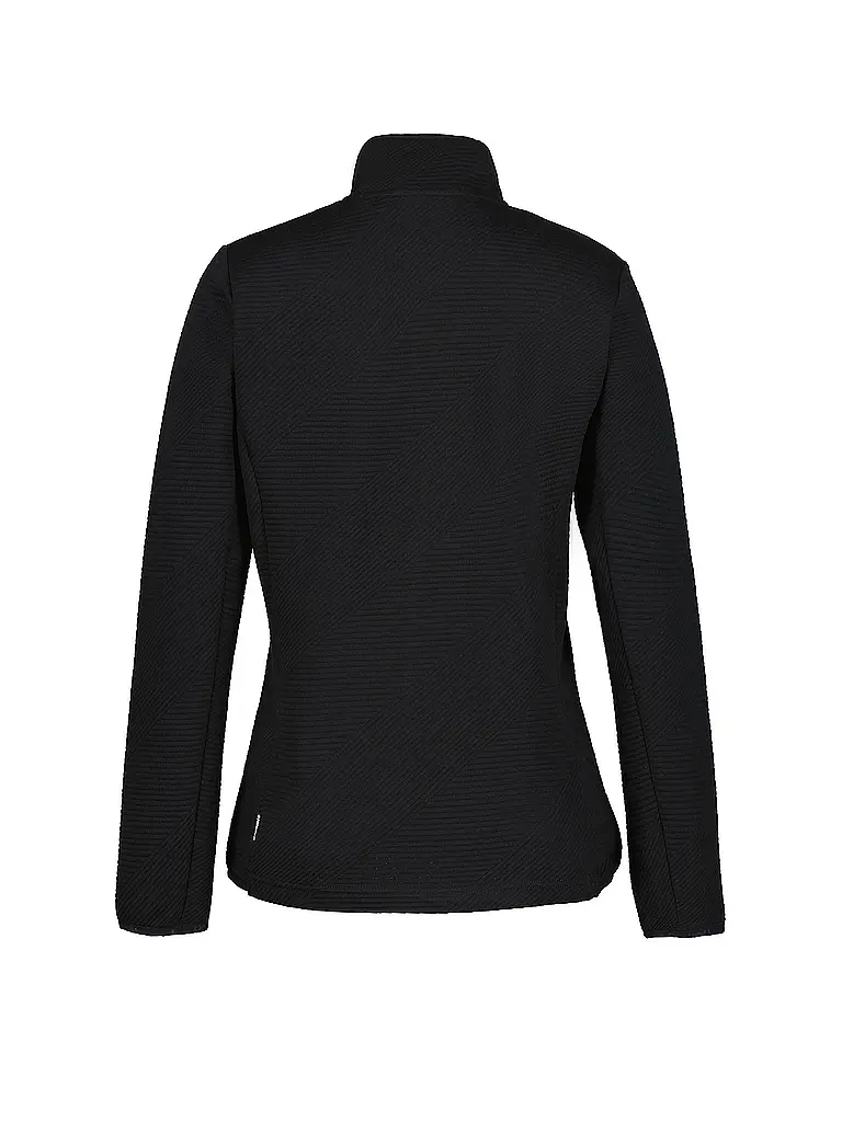 ICEPEAK | Damen Unterzieh Zipshirt Evansdale | Schwarz