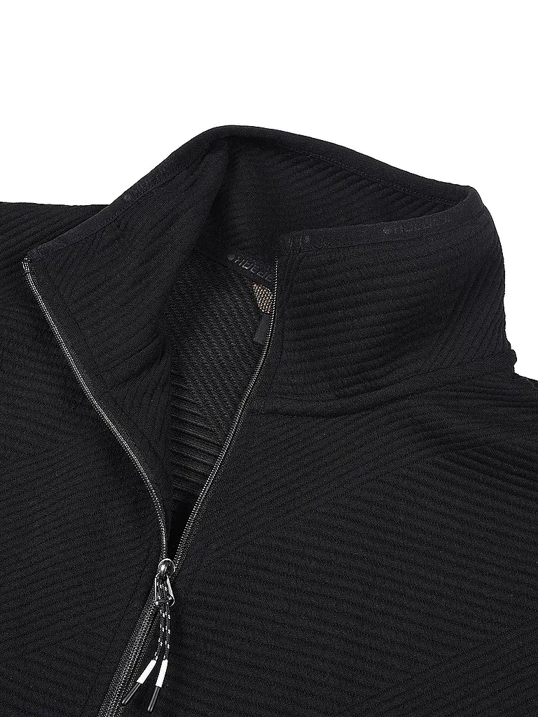 ICEPEAK | Damen Unterzieh Zipshirt Evansdale | Schwarz
