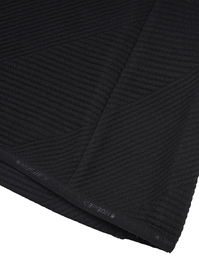ICEPEAK | Damen Unterzieh Zipshirt Evansdale | Schwarz