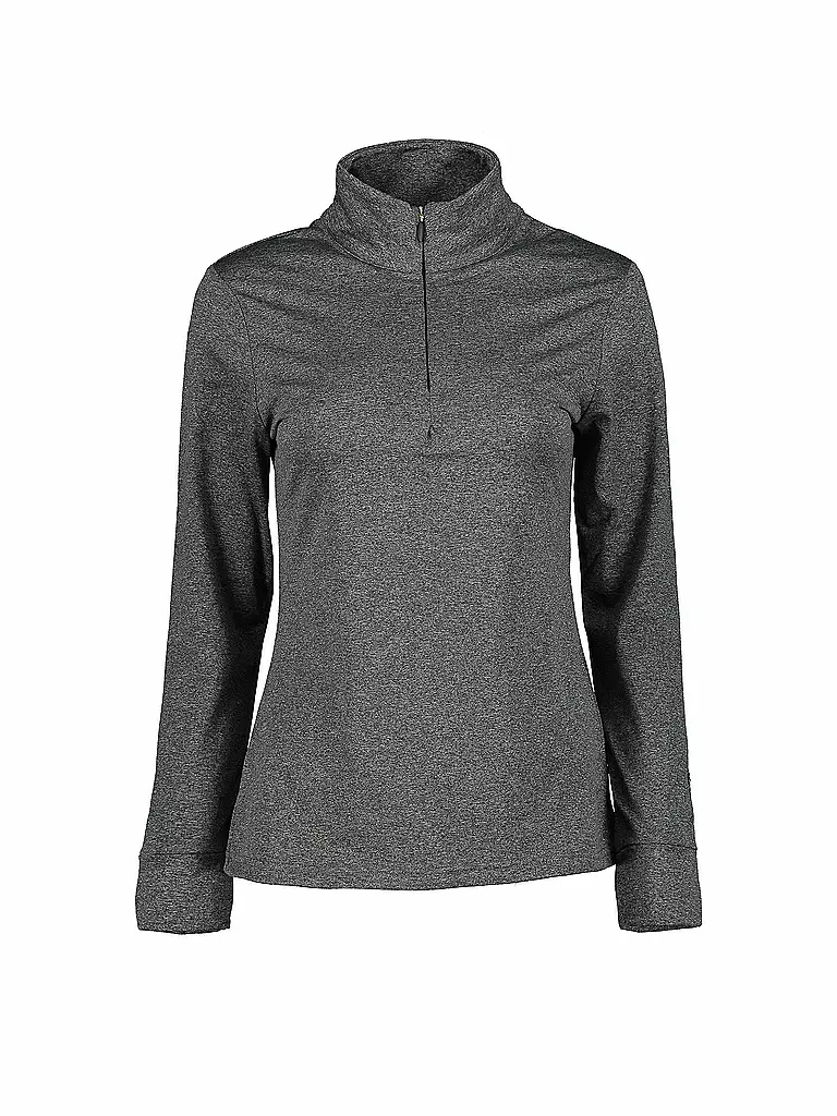 ICEPEAK | Damen Unterzieh Zipshirt Kalkenberg | grau