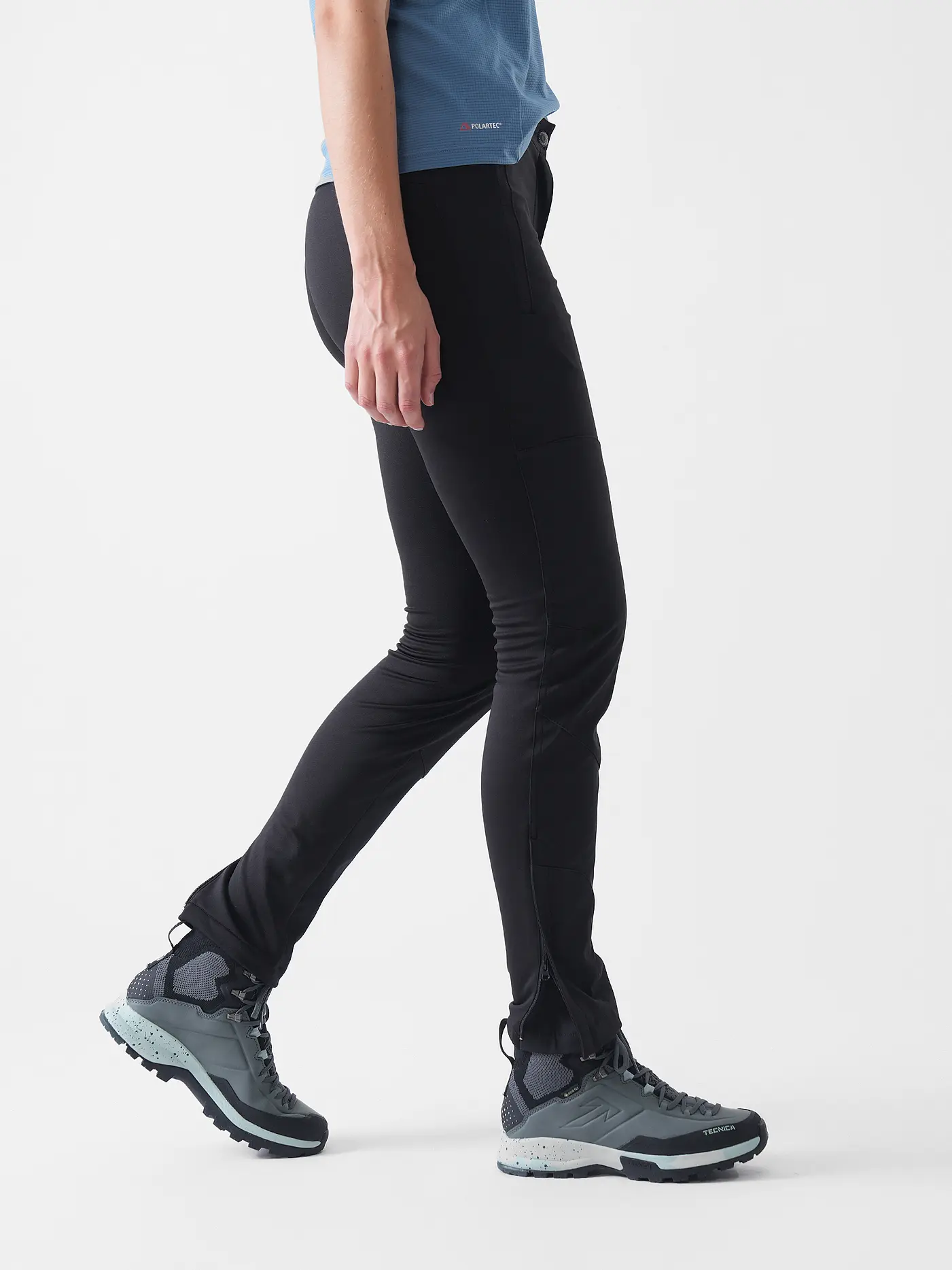 ICEPEAK | Damen Wanderhose Doral Hybrid | schwarz