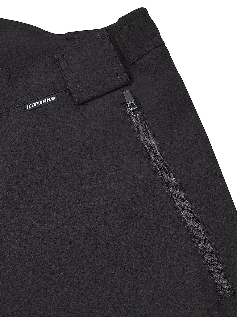 ICEPEAK | Damen Wanderhose Doral Hybrid | schwarz