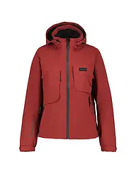 ICEPEAK | Damen Wanderjacke Brilliant Shell Hoodie | dunkelrot