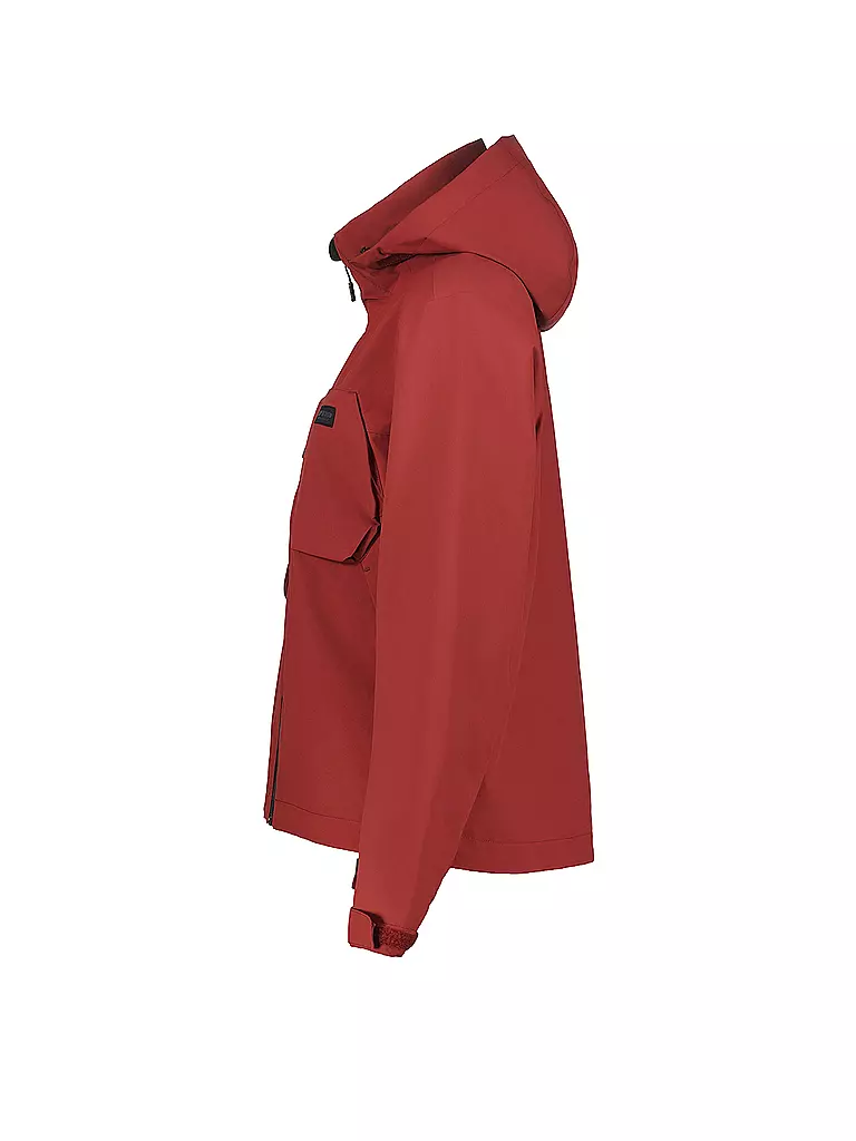 ICEPEAK | Damen Wanderjacke Brilliant Shell Hoodie | dunkelrot