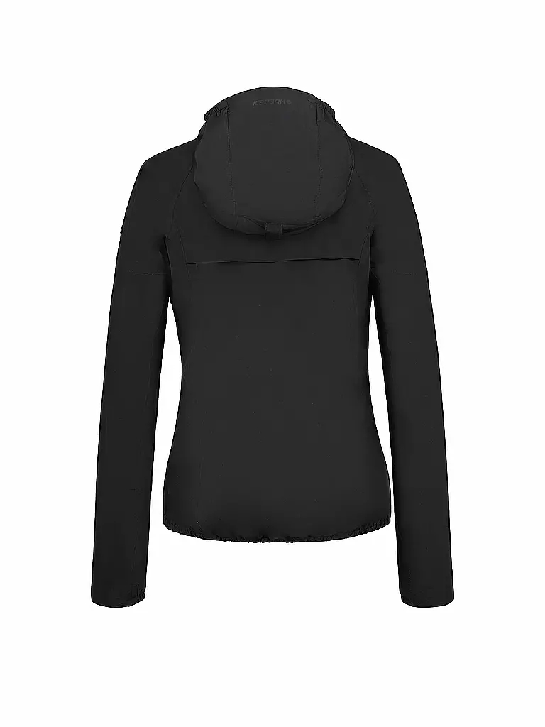 ICEPEAK | Damen Wanderjacke Dermott Hoodie | schwarz