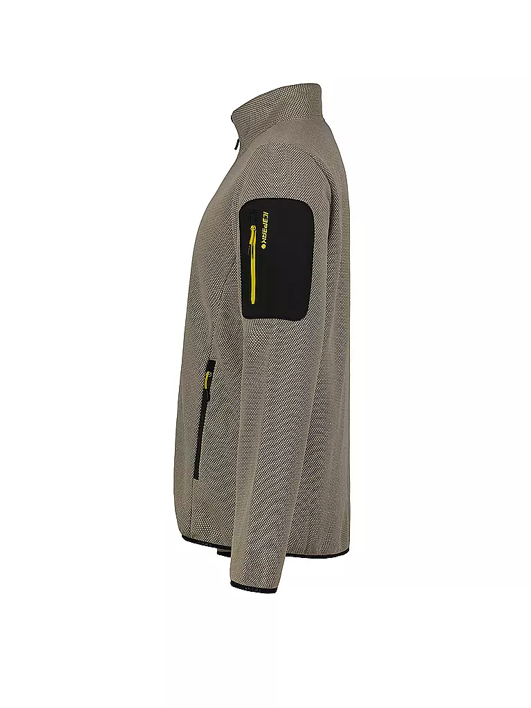 ICEPEAK | Herren Fleecejacke Bredstedt | hellbraun