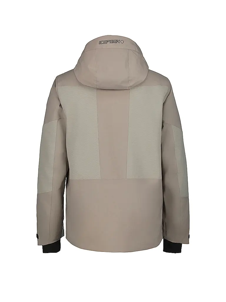 ICEPEAK | Herren Skijacke Faulkton Hoodie | Grau