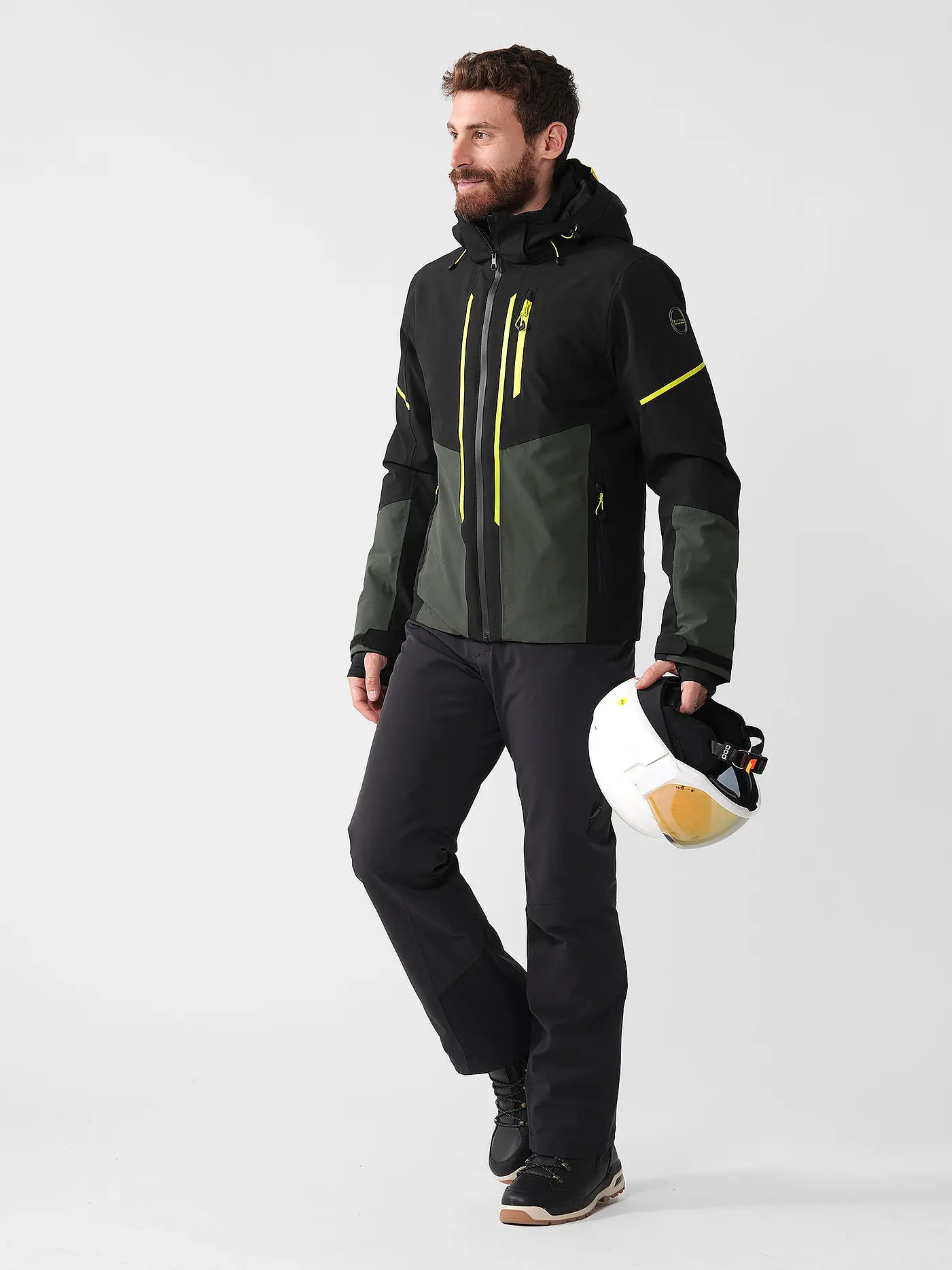 ICEPEAK | Herren Skijacke Fircrest | schwarz