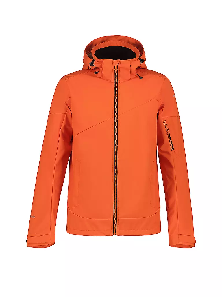 ICEPEAK | Herren Softshelljacke Barmstedt Hoodie | orange