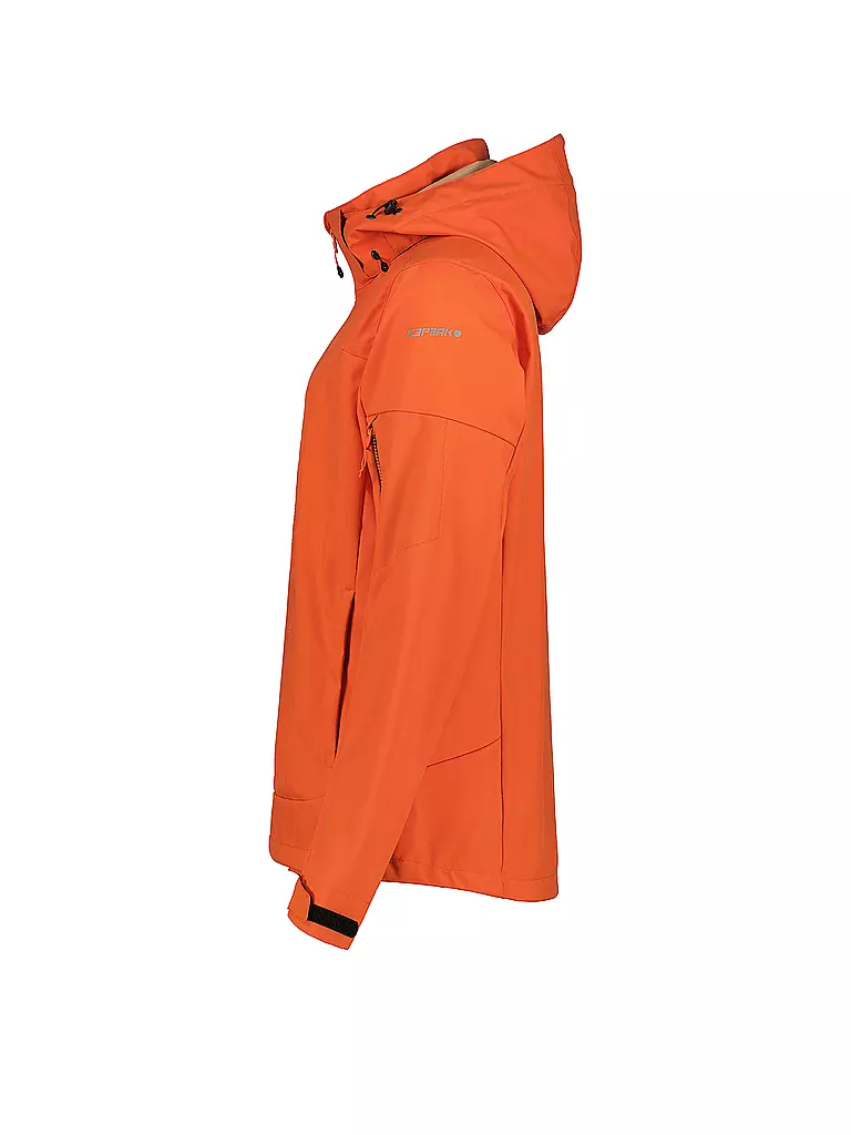 ICEPEAK | Herren Softshelljacke Barmstedt Hoodie | orange