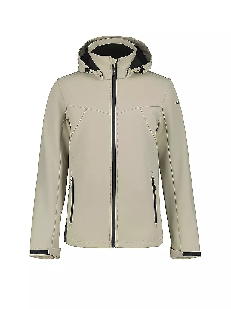 ICEPEAK | Herren Softshelljacke Brimfield Hoodie | creme
