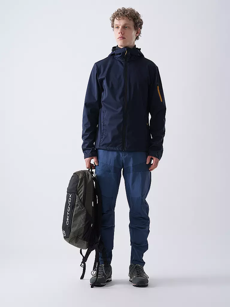 ICEPEAK | Herren Softshelljacke Brinsmade Hoodie | dunkelblau