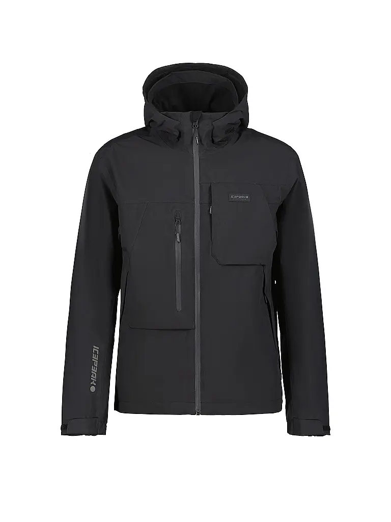 ICEPEAK | Herren Wanderjacke Brandt | schwarz