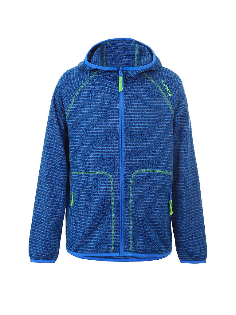 ICEPEAK | Jungen Strickfleecejacke Louin | blau