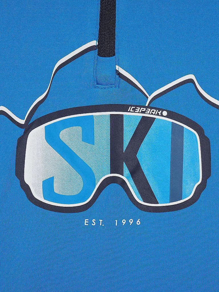 ICEPEAK | Jungen Unterzieh Zipshirt Layton Jr | Blau