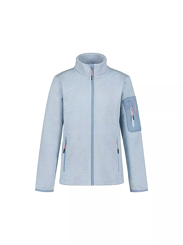 ICEPEAK | Mädchen Fleecejacke Kemnath | hellblau